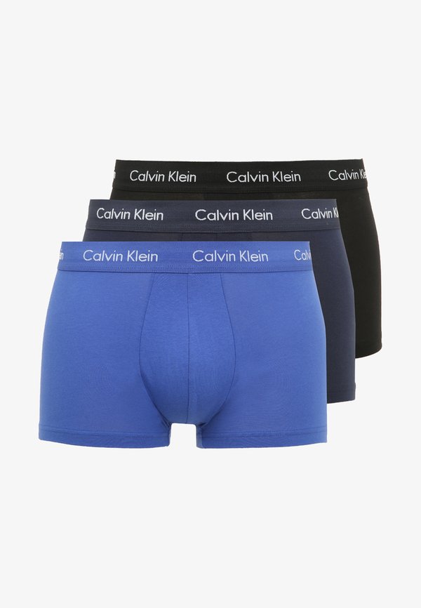 Calvin Klein Underwear 3 PACK  - Trunks - blue
