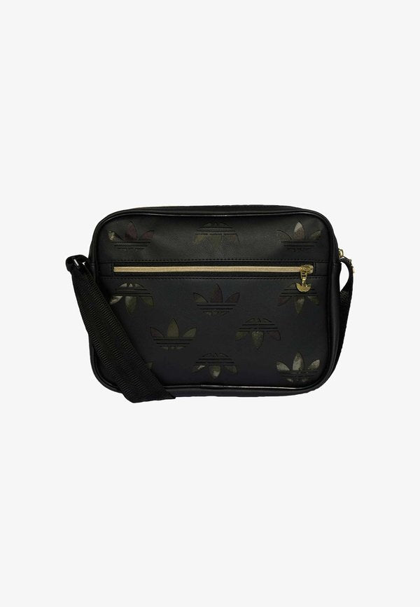 adidas Originals SMALL AIRLINER MONOGRAM BAG UNISEX - Cross body bag - black