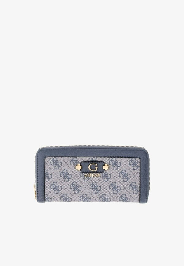 Guess GUESS COMPAGNON LINDSEY GRAND SLATE LOGO - Wallet - slate logo