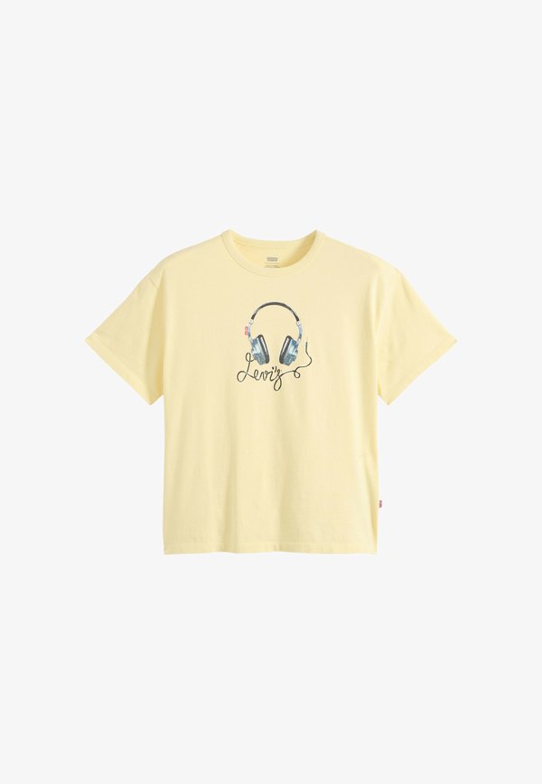 Levi's® Print T-shirt - lse denim headphones coral blush
