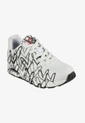 Skechers SPREAD THE LOVE - Trainers - white grey black
