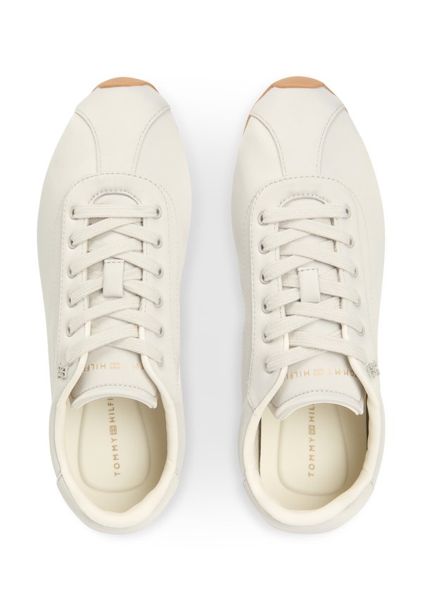 Tommy Hilfiger TH MONOGRAM SATIN TRAINERS