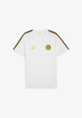 Puma BVB KING TEE - Print T-shirt - white yellow sizzle