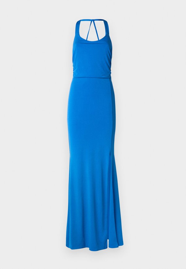 WAL G. JASMINE BACK ROUCHED DRESS