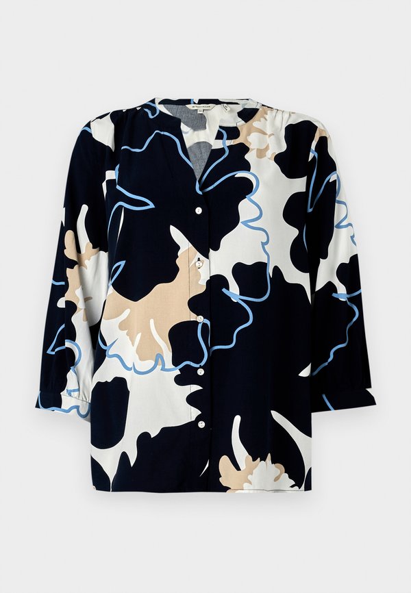 TOM TAILOR PRINTED WITH PLEATS