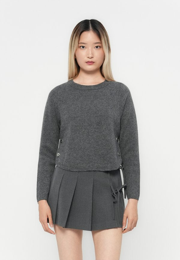 ONLY ONLRAMONE BUTTON DETAIL O NECK