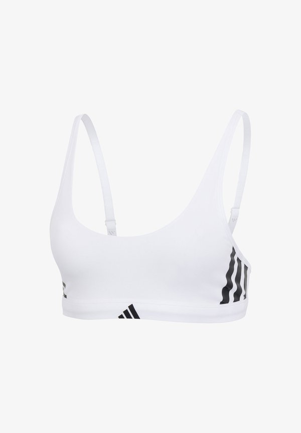 adidas Sportswear SCOOP BRALETTE - Bustier - white