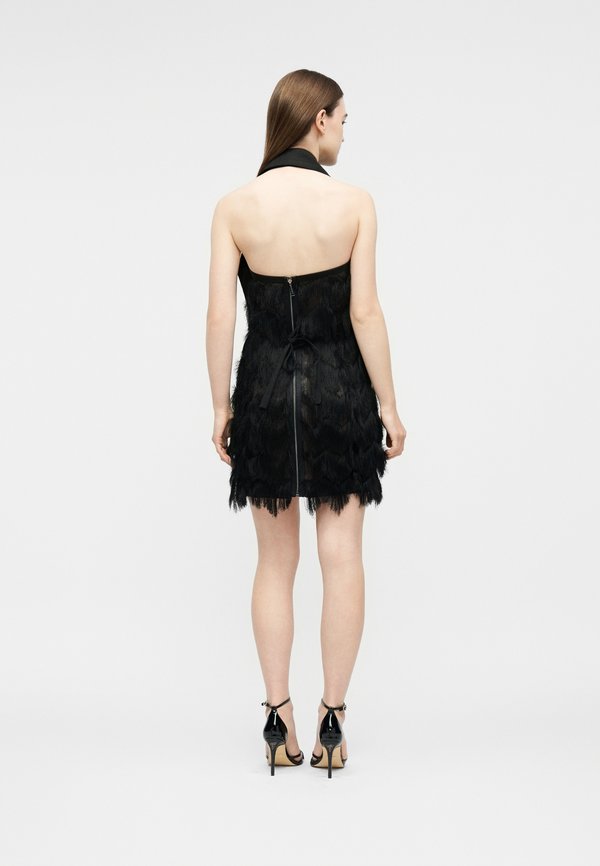 KARL LAGERFELD STUDIO TAILORED FRINGE DRESS
