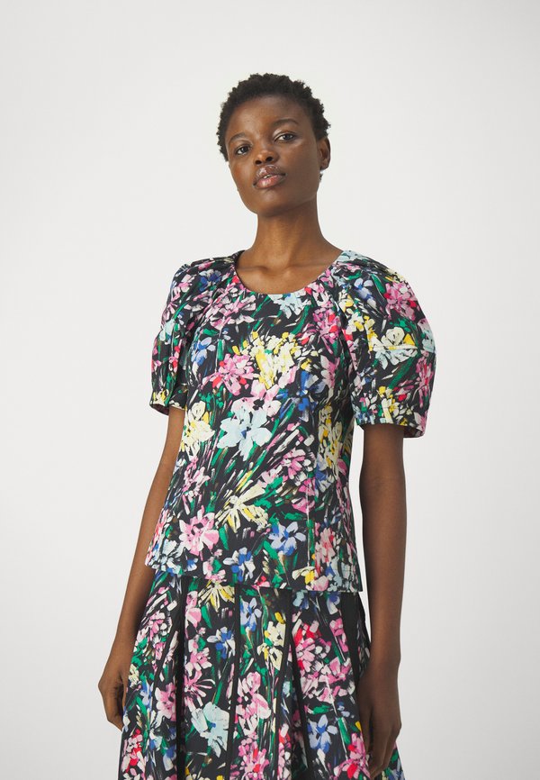 3.1 Phillip Lim FLOWERWORKS BLOOM SCOOP NECK TOP
