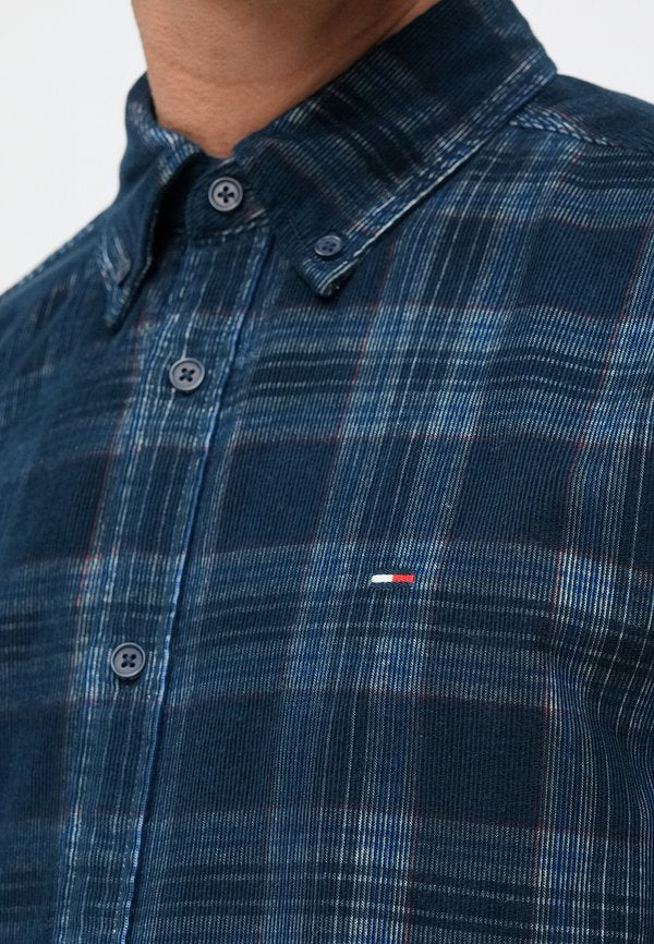 Tommy Jeans REGULAR FIT PRINCE OF WALES CHECK CORDUROY SHIRT