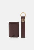 Calvin Klein EMBLEM SET - Wallet - fudge aop