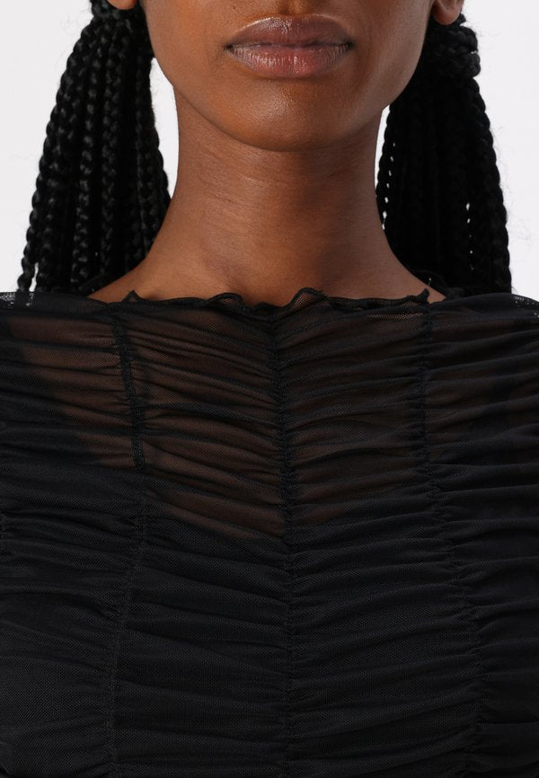 Noisy May NMJUDITH DRAPED SHORT DRESS