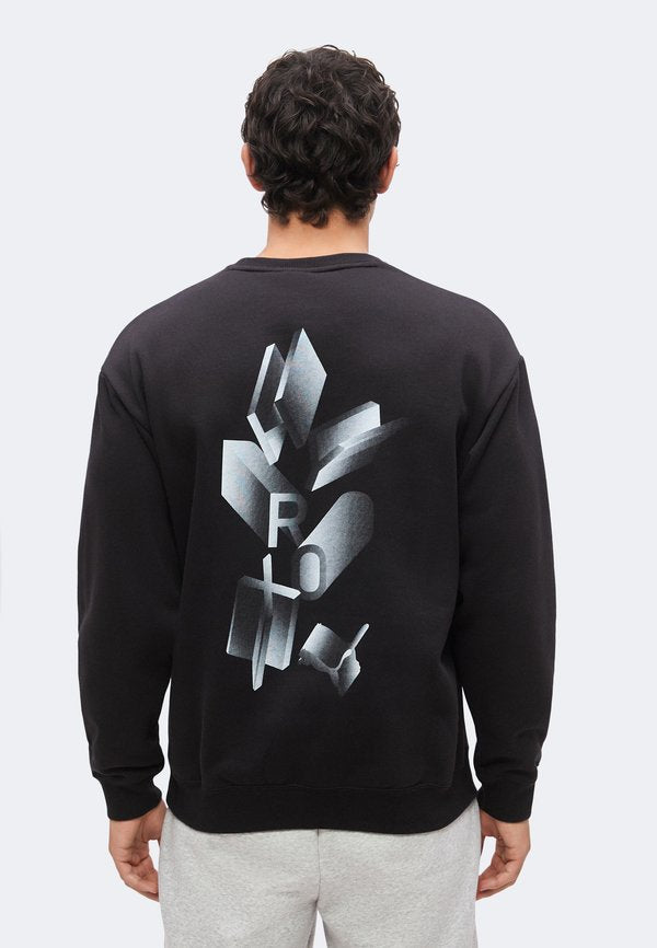 Puma X HYROX HEAVYWEIGHT CREWNECK - Sweatshirt - black