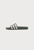 adidas Originals TREFOIL SLIDE - Pool slides - aurora ivy/ivory/aurora ivy