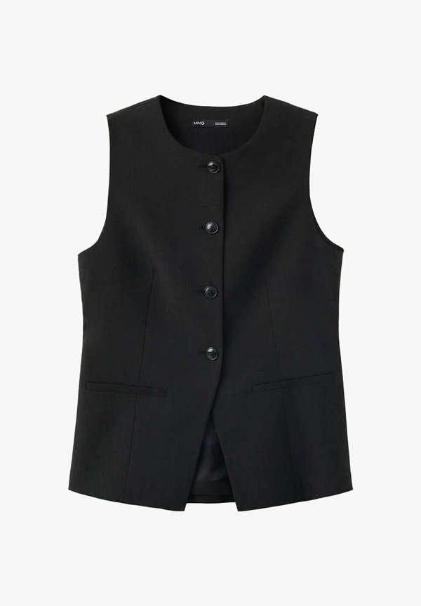 Mango ADULT - Waistcoat - black