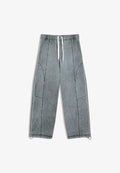 Bershka SUPER BAGGY TECHNICAL- TROUSERS - Trousers - grey