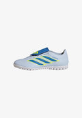 adidas Performance PREDATOR CLUB FOLD-OVER TONGUE  - Turf football boots - crystal sky ray blue team solar yellow