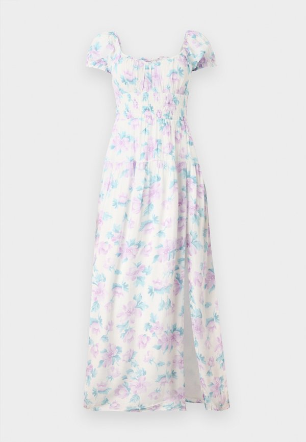 Hollister Co. SMOCKED WAIST MAXI DRESS
