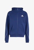 adidas Sportswear ADIDAS SPORTSWEAR STADIUM SMALL LOGO FULL-ZIP HOODIE - Zip-up sweatshirt - dark blue