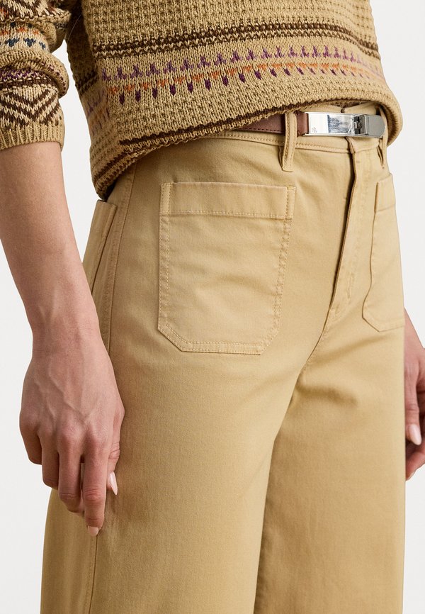 Lauren Ralph Lauren STRETCH CHINO WIDE LEG CROPPED PANT