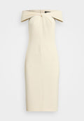 Lauren Ralph Lauren TWIST-FRONT CREPE COCKTAIL DRESS
