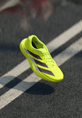 adidas Performance ADIZERO EVO SL WOVEN M - Trainers - solar yellow/aurora plum/powder plum