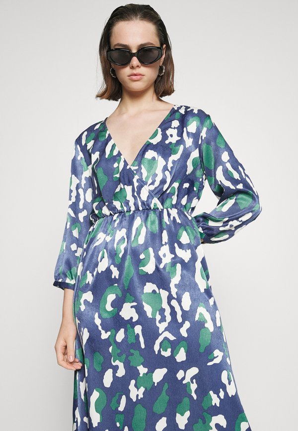 VILA VITONE MIDI WRAP DRESS