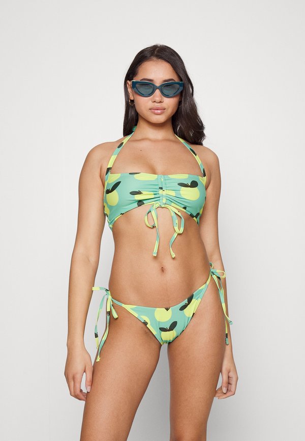 We Are We Wear JACKIE TIE SIDE BRAZILIAN IN LEMON PRINT