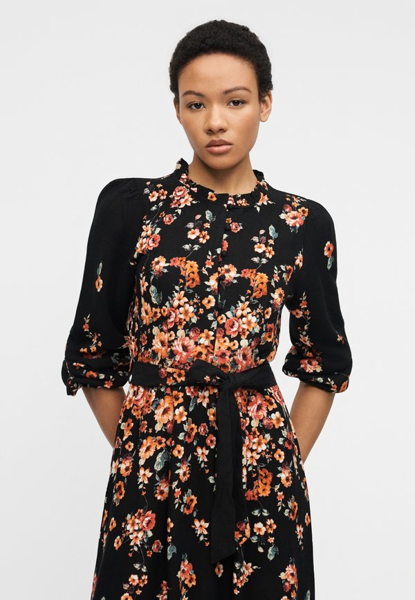 VILA VIELMA BAI O NECK ANKLE MIDI DRESS