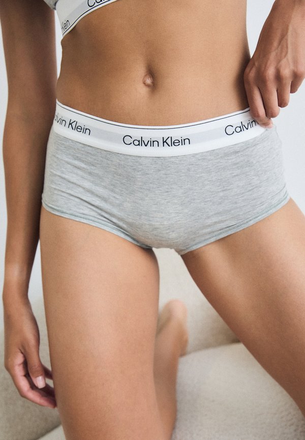 Calvin Klein Underwear BOYSHORT ICON - Boyshorts - grey heather