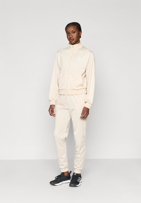 adidas Sportswear FEELCOZY TRACKSUIT - Tracksuit - beige