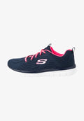 Skechers GRACEFUL WIDE FIT - Trainers - navy/hot pink