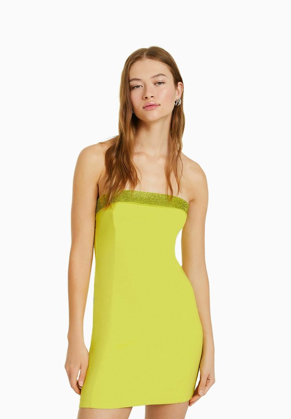 Bershka RHINESTONE OFF-THE-SHOULDER