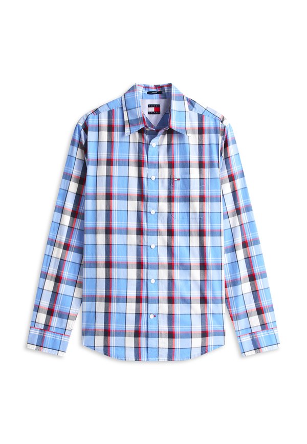 Tommy Jeans REGULAR FIT CHECK POPLIN SHIRT