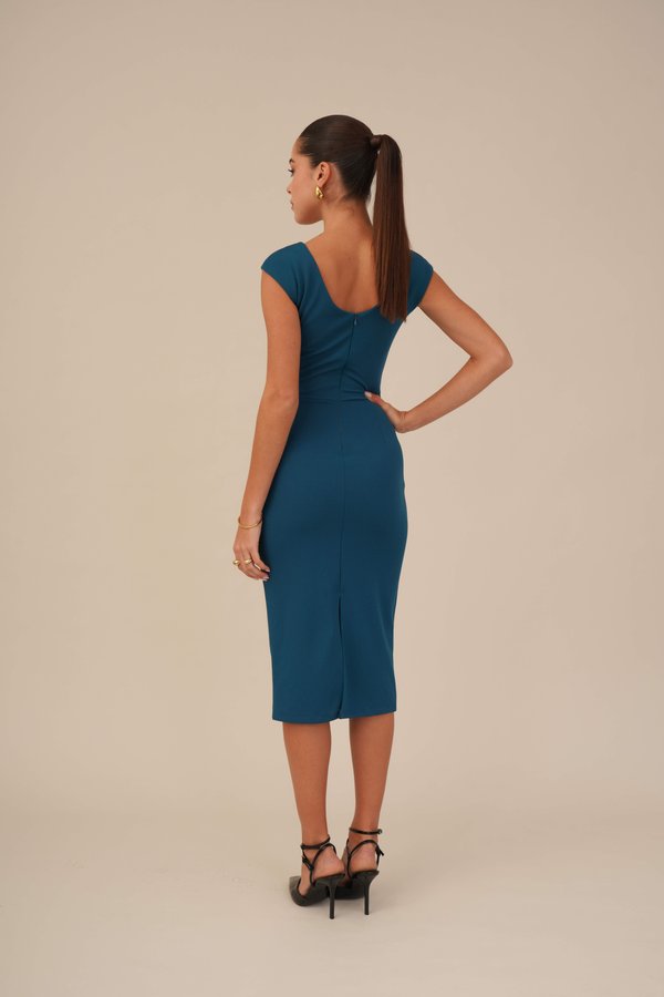WAL G. NORA MIDI DRESS