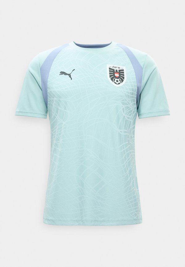 Puma AUSTRIA ÖFB TRAINING  - National team wear - modern mint/filtered ash