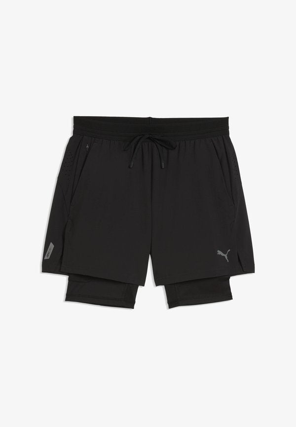 Puma M PWRMODE - 2-in-1 shorts - black