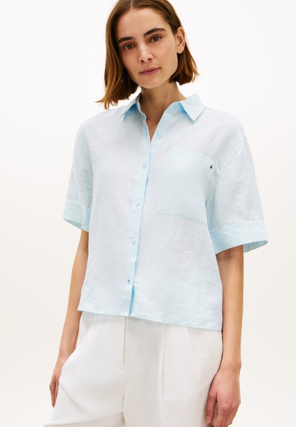 Tommy Hilfiger ESSENTIAL - Button-down blouse - keepsake blue