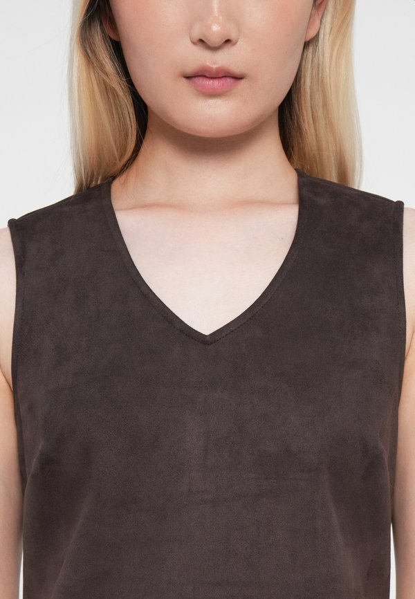 ONLY ONLYLVA LIFE FAUX SUEDE PINNY DRESS