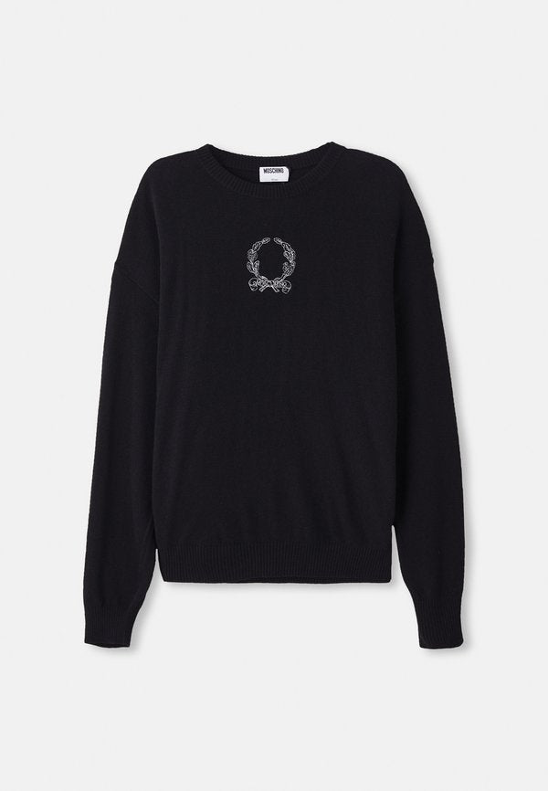 MOSCHINO LAUREL CROWN LOGO