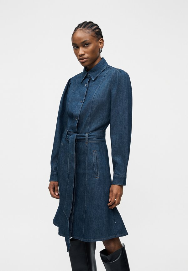 7 for all mankind PUFF SLEEVES DRESS