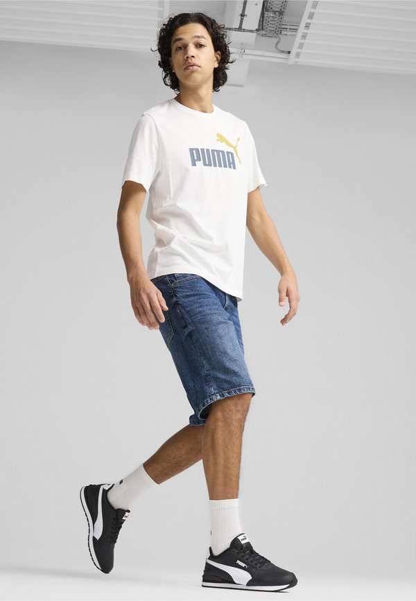 Puma ST RUNNER V4 UNISEX - Trainers - black  white