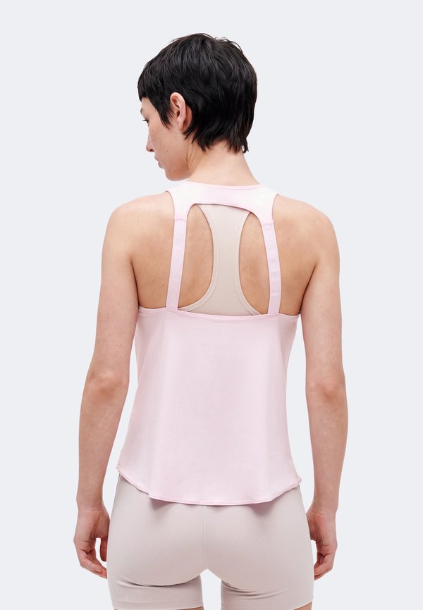 Nike Performance TANK ELASTIKA - Top - pink foam/white
