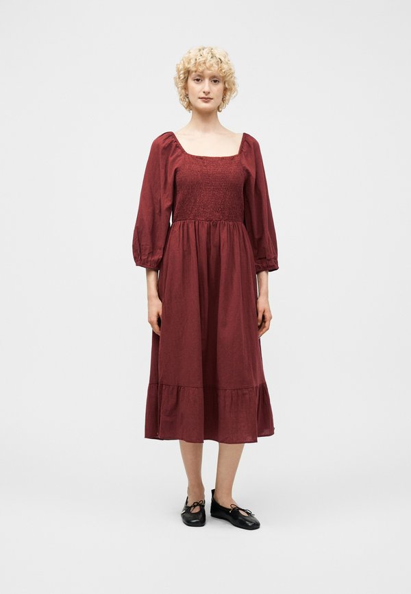 Vero Moda VMDICTHE SQUARE CALF DRESS