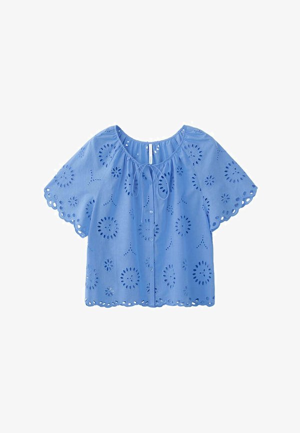 Mango ADULT - Blouse - blue