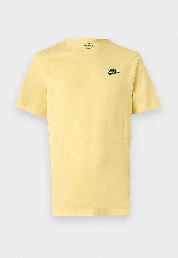Nike Sportswear CLUB TEE - Basic T-shirt - soft yellow