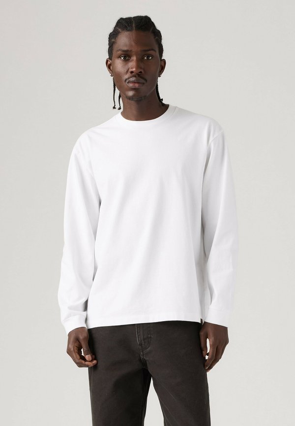 Levi's® LS WORKWEAR TEE DESERT PALM - Sweatshirt - desert palm - whites