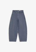 Bershka Trousers - light blue