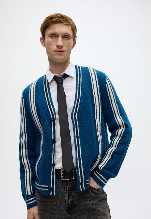Marc O'Polo DENIM KNIT CARDIGANS LONGSLEEVE