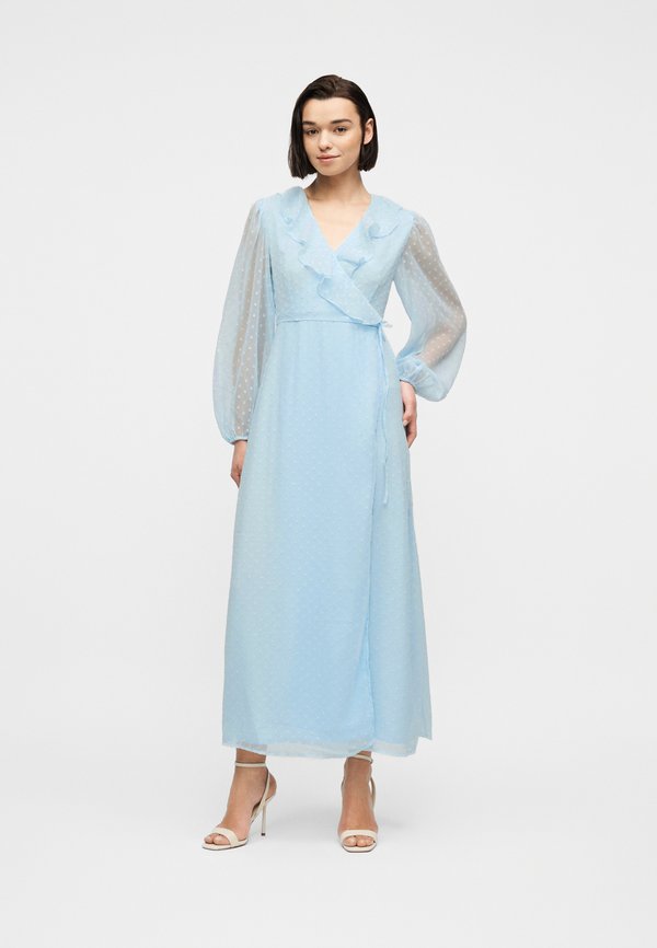 VILA VIEDEE V NECK ANKLE DRESS